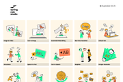 Minimal AI line Illustration, a Person Illustration by springrain studio (Thumbnail 10 of 10)