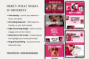 Bold Wix Studio Website Template, a Wix Template by AdvertFox (Thumbnail 3 of 10)