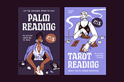 Women fortune tellers set + posters, a Person Illustration by PaperTrident (Thumbnail 14 of 16)
