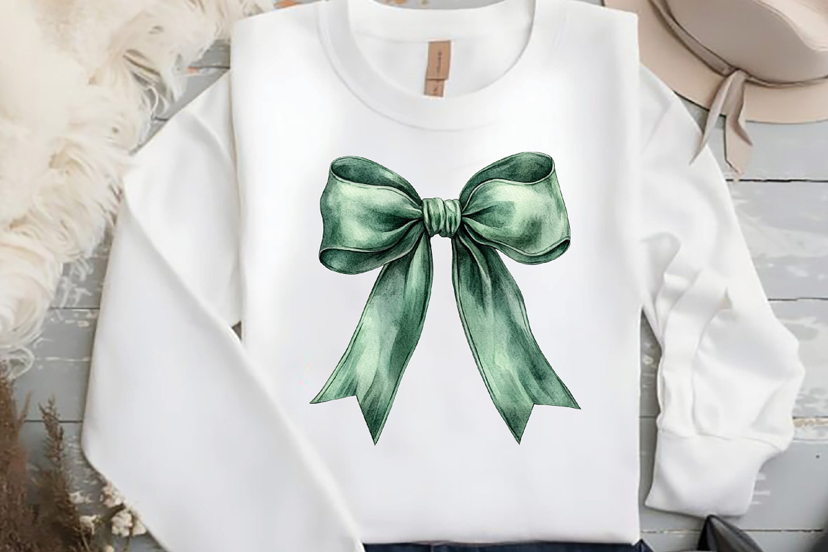 Watercolor Emerald Victorian Clipart, an Illustration by DreamCafeArt (Photo 6 of 7)
