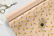 Watercolor Pineapple Patterns Set, a Pattern Graphic by Oksana Dovhopol Art (Thumbnail 11 of 11)