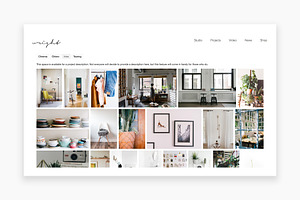 Wright - Portfolio WordPress Theme