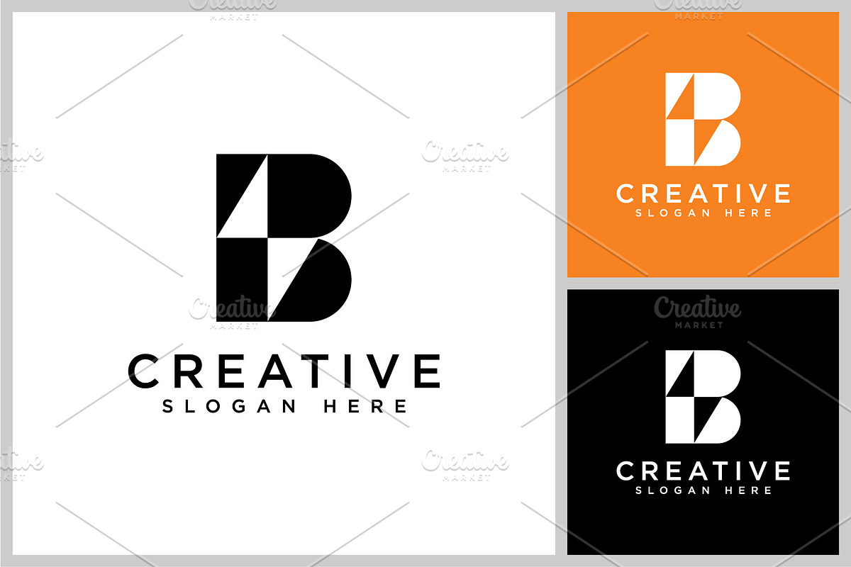 initials letter b logo vector design, a Branding & Logo Template by ...