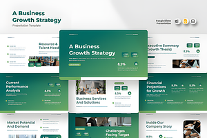 A Business Growth Strategy Google Sl, a Social Media Template by Ink Gallery