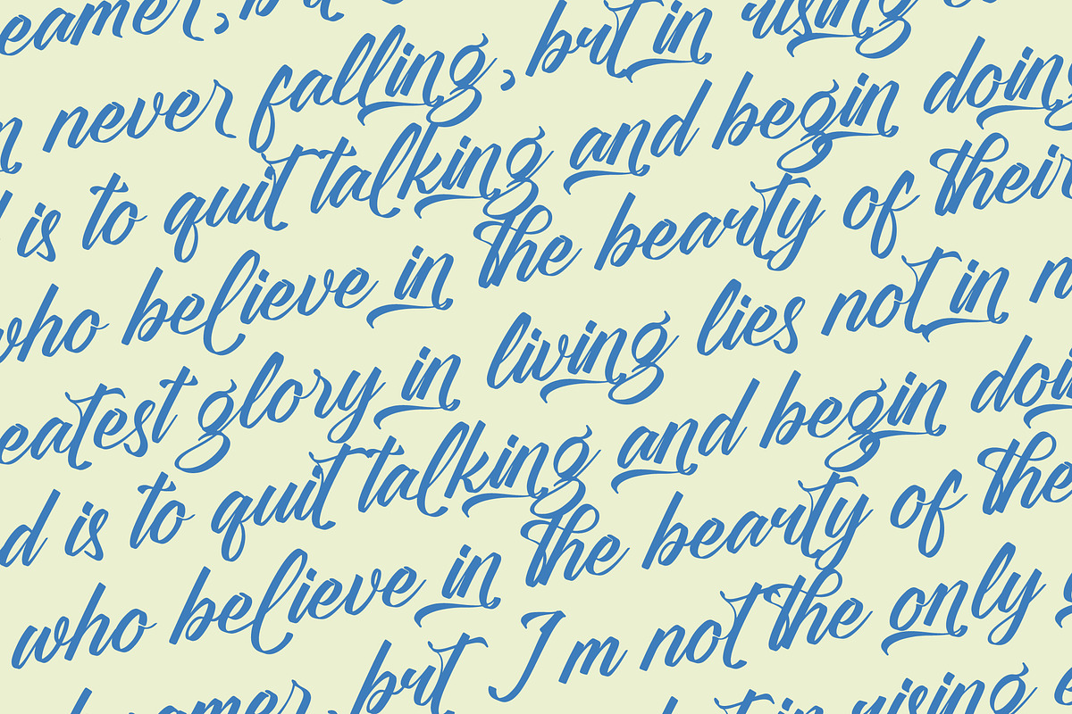 Clesha Halgestine Modern Calligraphy, a Script Font by Letterena Studios Script (Photo 16 of 20)