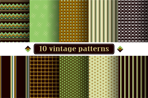Set Of Pattern Swatches
