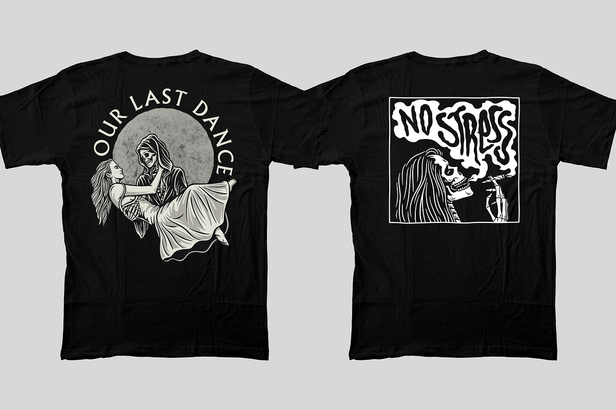 Tattoo T-shirt Design Bundle, an Object Illustration by Stead Supply (Photo 5 of 6)
