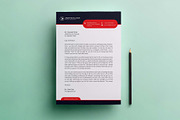 Corporate Letterhead with MS Word, a Stationery Template by GreenPixi (Thumbnail 2 of 11)