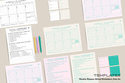 TIME MANAGEMENT_WEEKLY Planner Set, a Stationery Template by GoodNess Graphics (Thumbnail 3 of 8)