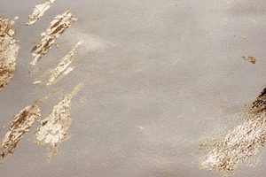 Glowing sparkles on beige watercolor, an Abstract Photo by Anntuan