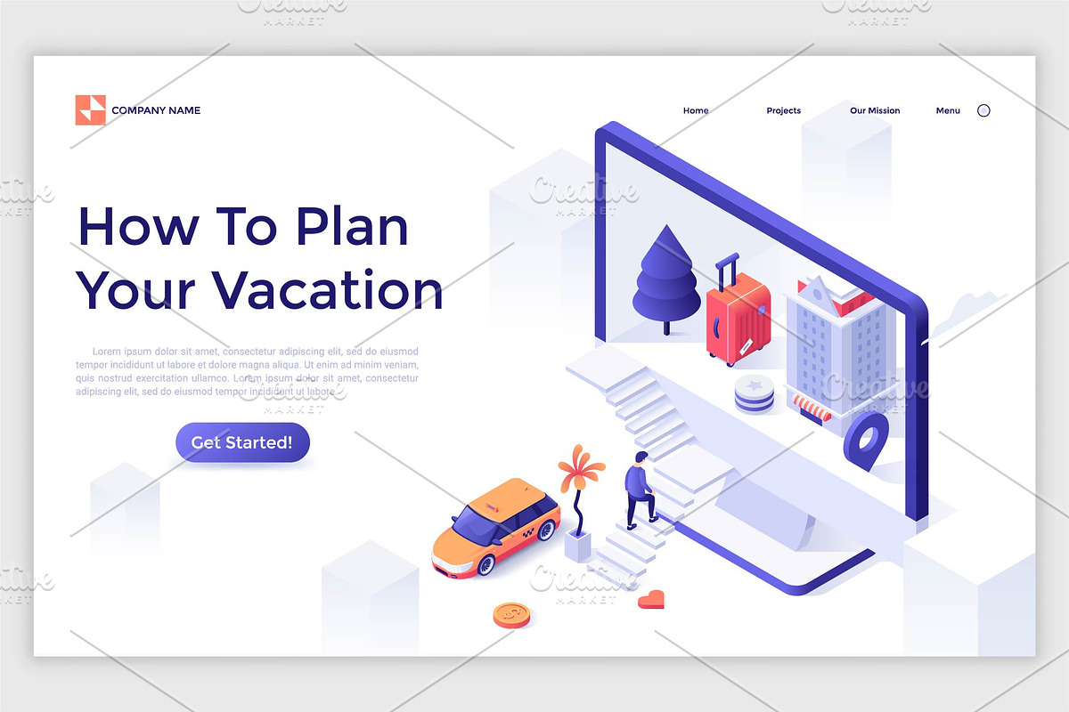 Isometric Solutions Mini. Part 4, a Templates & Theme by Andrew Kras Design (Photo 10 of 19)