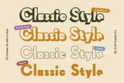CS Violeta 3D, a Sans Serif Font by Craft Supply Co. (Thumbnail 2 of 8)