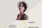 SURREAL 50S CLIPART PACK, a Person Illustration by Daring Digies (Thumbnail 8 of 10)