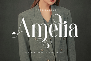 Amelia - Modern Serif Font