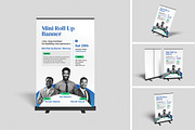 Mini Roll Up Banner Mockup, an Advertising Mockup by swsi-studio (Thumbnail 1 of 5)