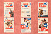 6 Pet Show Flyer Bundle - Photoshop, a Flyer Template by Azruca (Thumbnail 4 of 4)