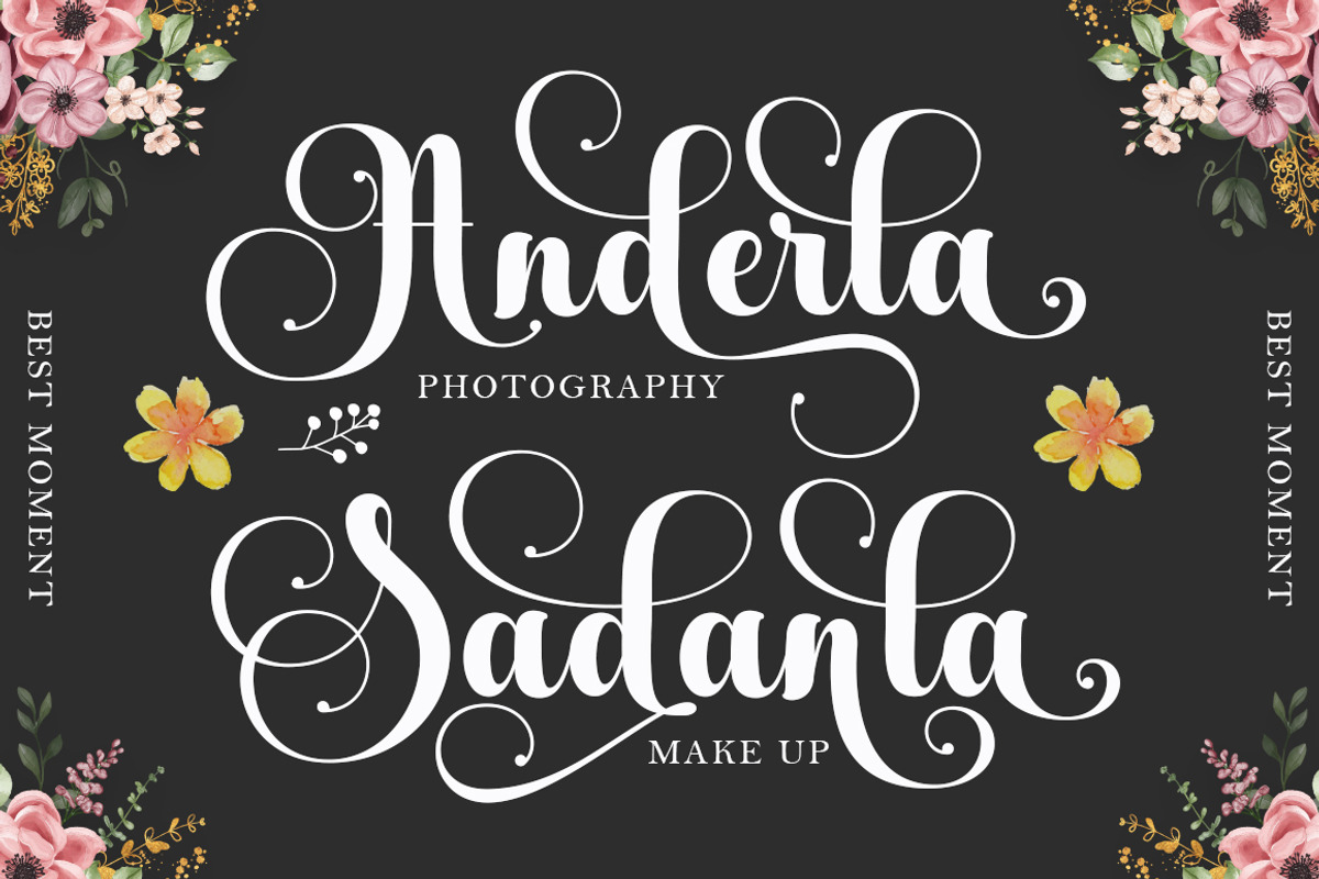 Antalea, a Script Font by IM Studio (Photo 4 of 12)