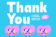 Funky Glitter Modern Sans Font, a Sans Serif Font by timelesstype.co (Thumbnail 20 of 20)