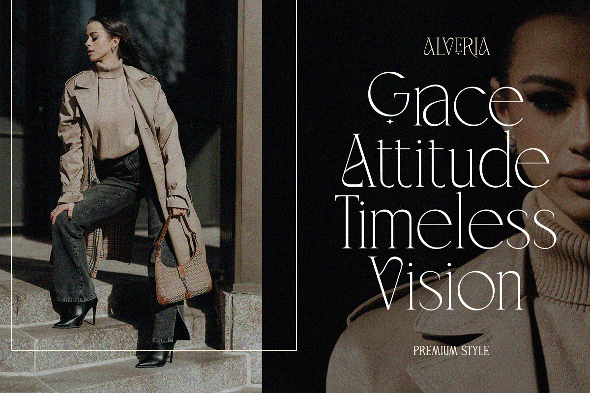 Velorum - Modern Elegant Luxury, a Serif Font by Qweera Studio (Photo 8 of 12)