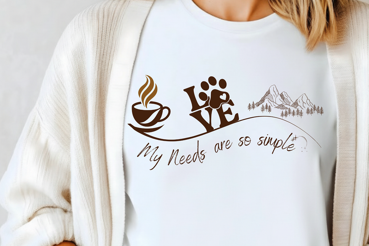 My Needs Are Simple PNG SVG, a Graphic by Vector Portal (Photo 3 of 10)