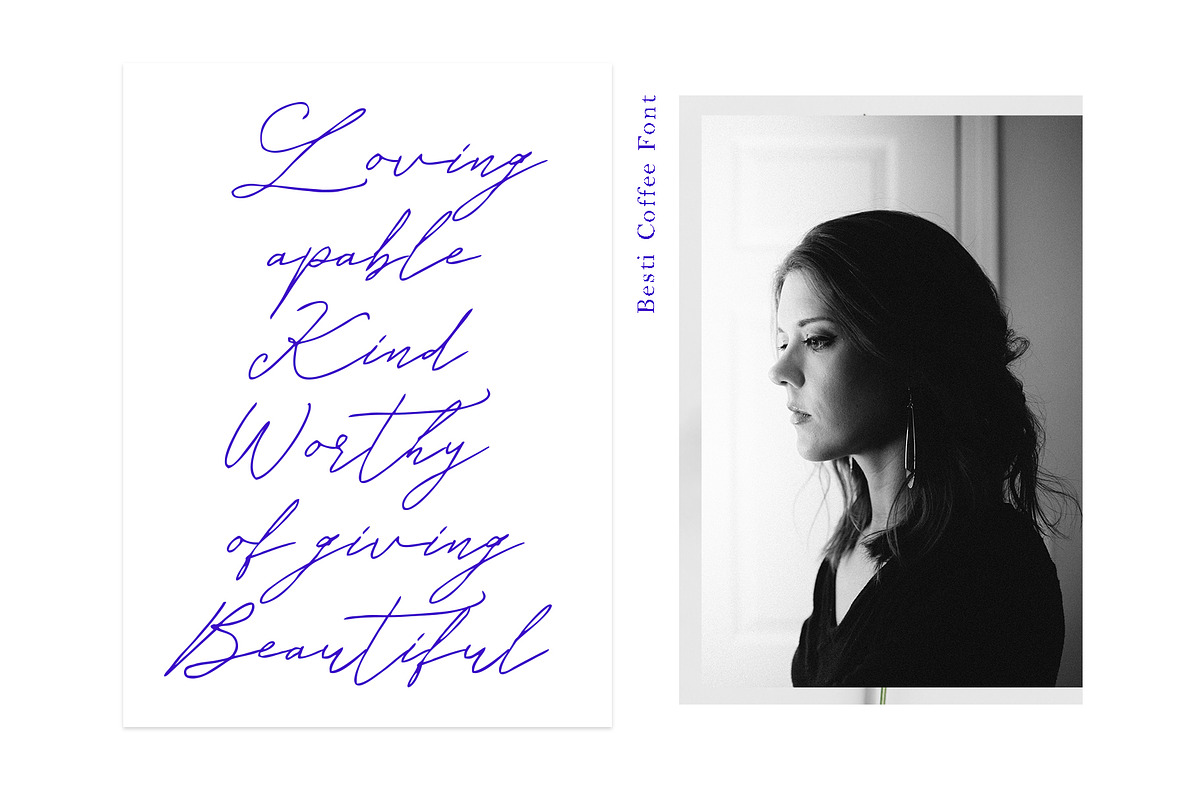 Besti coffee, a Handwritten Font by Sulthan Studio (Photo 9 of 9)