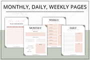 Canva Planner - Uptown, a Stationery Template by Lady Boss Studio (Thumbnail 6 of 8)