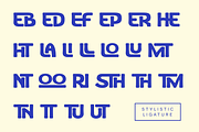 Boer Food - Logo Extrude Font, a Sans Serif Font by Nirmana Visual (Thumbnail 13 of 15)