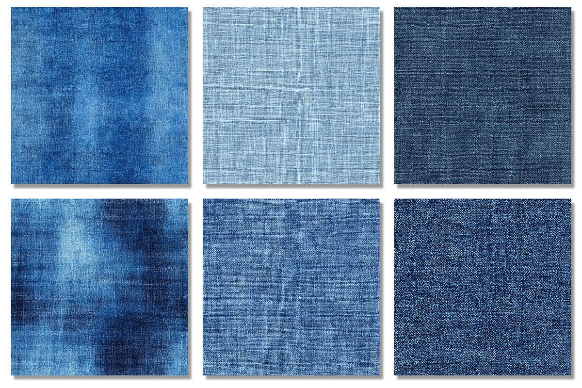 Blue Denim Texture Seamless Paper, a Texture Graphic by Dream Creation (Photo 2 of 7)