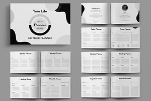 Planner Tamplate, a Stationery Template by ContestDesign