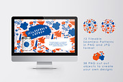 Illustrated Garden Graphics, a Pattern Graphic by Emma Make (Thumbnail 4 of 12)