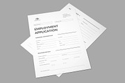 Employment Application Vol. 01, a Stationery Template by LaxmiOwl (Thumbnail 3 of 6)