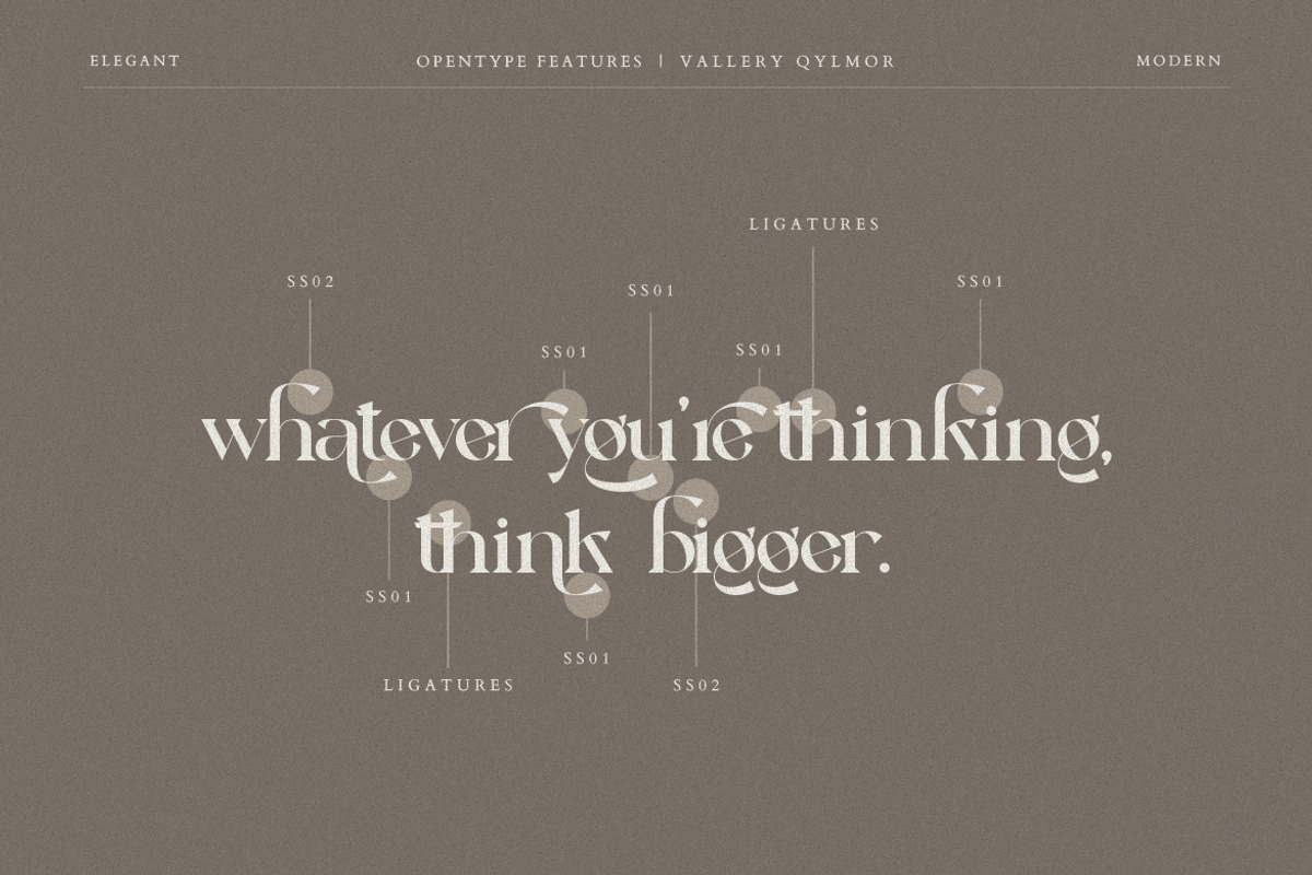 Vallery Qylmor Modern Business Font, a Sans Serif Font by Creatype Studio (Photo 2 of 9)