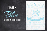 Chalk Baby Shower Invite, an Invitation Template by SkyvaraSupply (Thumbnail 3 of 3)
