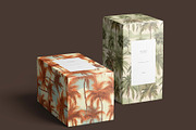 Vintage Palm Tree Repeat Patterns, a Pattern Graphic by Journal Haven (Thumbnail 4 of 5)