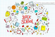 School pattern, a Pattern Graphic by BerryCaty (Thumbnail 1 of 9)
