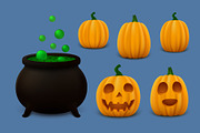 Halloween Posters Set, a Decorative Illustration by yurlick (Thumbnail 5 of 5)