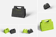 Take Away Bag Mockup, a Product Mockup by Indah (Thumbnail 1 of 6)