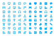 160 Advertising and Media Icons, a Solid Icon by Creative Stall (Thumbnail 3 of 4)
