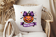 Retro Halloween Png, Pumpkin Png, an Illustration by Libby Wishes (Thumbnail 5 of 6)