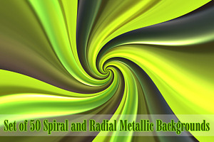 50 Spira Metallic Backgrounds, a Background Graphic by Kseniya-Omega