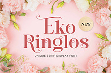 Eko Ringlos - Beautiful Serif Font