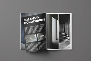 ARCH Magazine / Ebook Template Canva