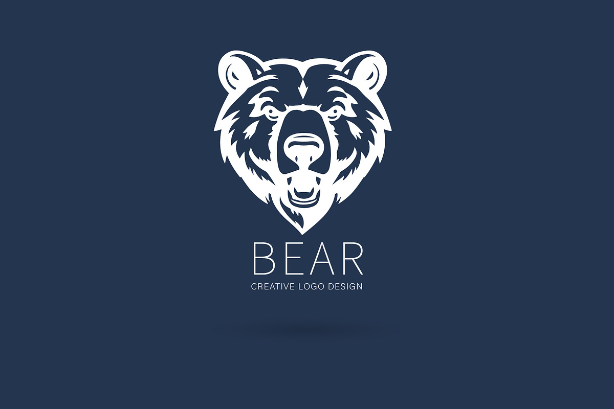 Bear face logo, a Branding & Logo Template by Logocreative (Photo 2 of 3)