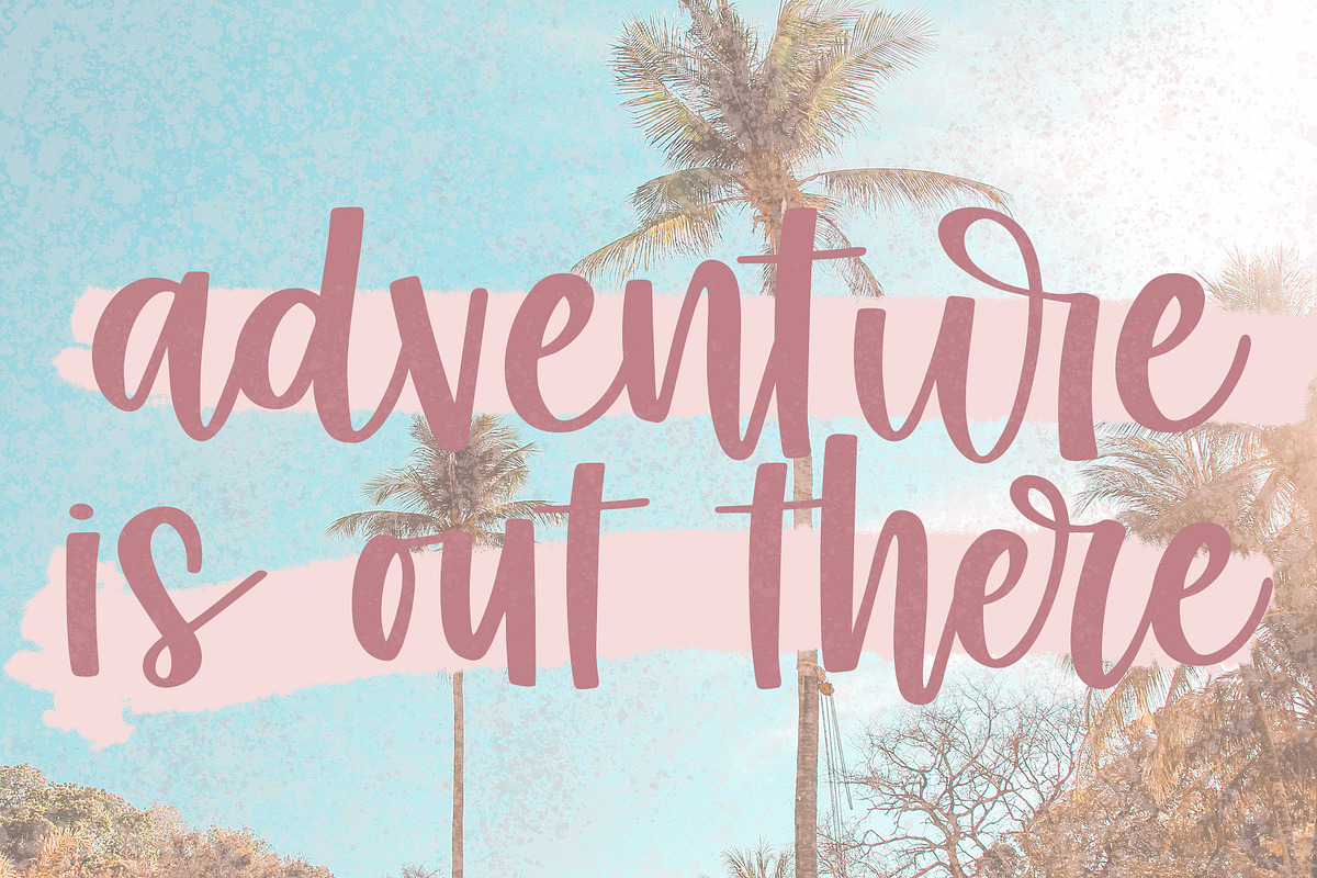 Islander HandLettered Script, a Script Font by Dansie Design (Photo 2 of 9)