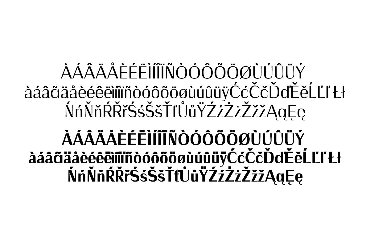 Wrenn Sans Serif 6 Font Family preview 4