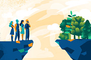 Man and Nature Collection, a Person Illustration by Hurcastock! (Thumbnail 6 of 9)