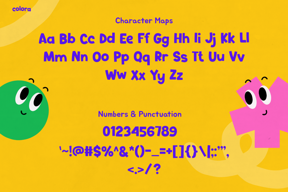 COLORA, a Font by Pinisi ART (Photo 2 of 10)