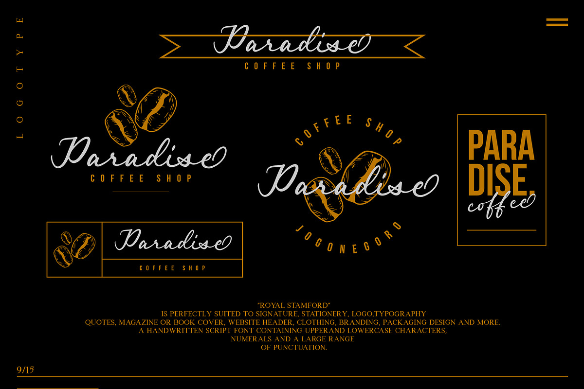 Royal Stamford (20% OFF), a Script Font by Runsell Studio (Photo 10 of 15)