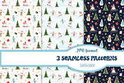 Watercolor Christmas illustrations, a Decorative Illustration by Nataliia Pyzhova (Thumbnail 6 of 10)