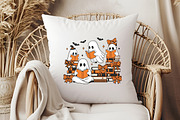 Ghosts Reading Book Halloween PNG, an Illustration by Libby Wishes (Thumbnail 3 of 6)